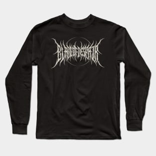 Blade Of Despair Metal Logo Long Sleeve T-Shirt